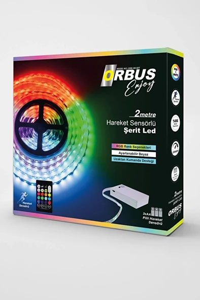Orbus Hareket Sensörlü Şerit Led