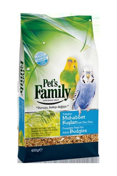 Pets Family Muhabbet Kuşu Yemi 400g - 2
