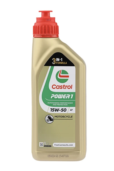 Castrol Power 15W-50 Motor Yağı 1L