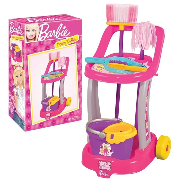 Barbie Temizlik Arabası - 2