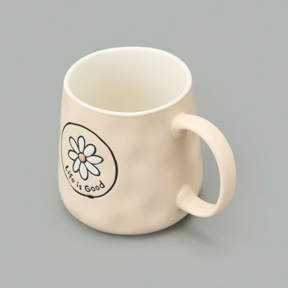 Kitchen Life is Good Kupa - Krem - 450 ml - 3