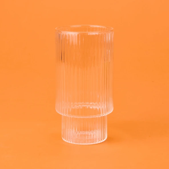 Star Borosilikat Cam Bardak - Şeffaf - 380 ml