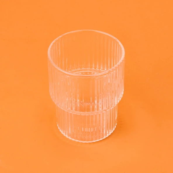 Star Borosilikat Cam Bardak - Şeffaf - 250 ml - 3