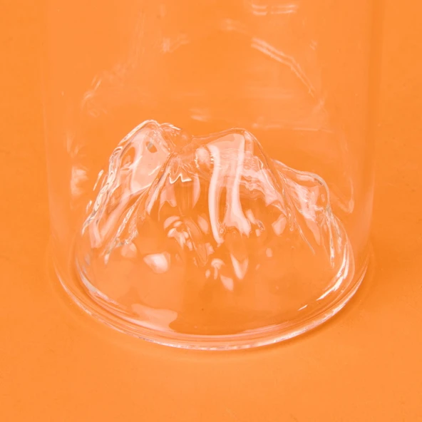 Star Dağlı Borosilikat Cam Bardak - Şeffaf - 300 ml - 3