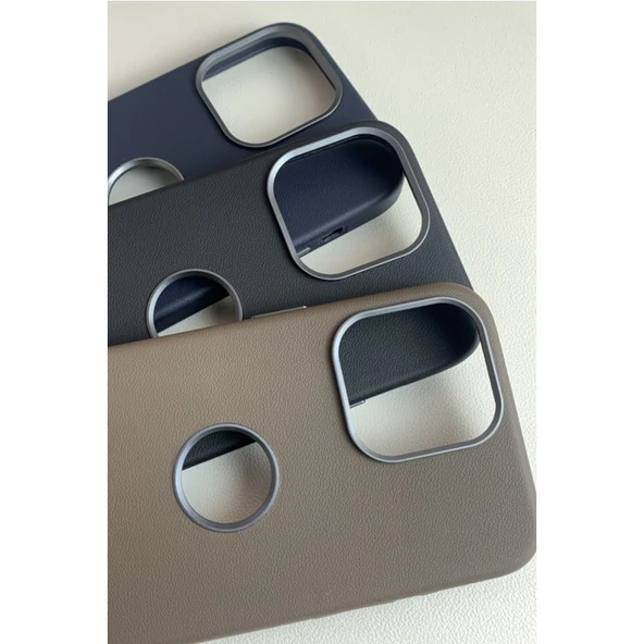 İPhone 15 Pro Uyumlu Siyah Dero Kılıf - Resim 3