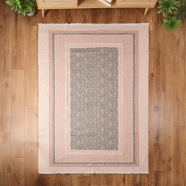 Soft Ombre Kilim - Bej - 160x230 cm ürün görseli 1