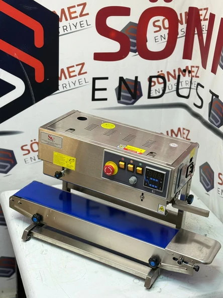 Lavion Otomatik Dikey Poşet Ağzı Kapatma Makinesi - Konveyörlü Poşet Ağzı Yapıştırma Makinesi FRB 770II - Resim 7