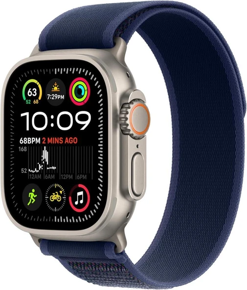 Apple Watch Band - Trail Loop - 49 mm - Mavi - M/L Outlet - 2