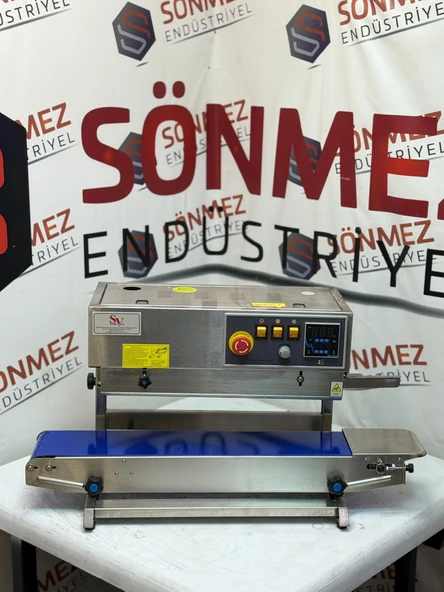 Lavion Otomatik Dikey Poşet Ağzı Kapatma Makinesi - Konveyörlü Poşet Ağzı Yapıştırma Makinesi FRB 770II - Resim 4