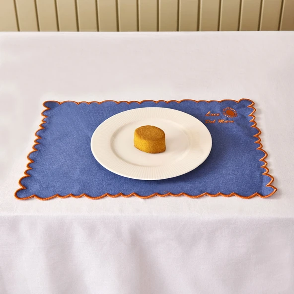 Soft Sun Maddness Amerikan Servis - Lacivert - 30x50 cm