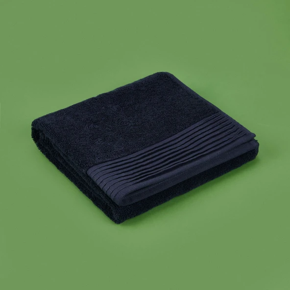 Soft Premium Yüz Havlusu - Lacivert - 50x90 cm - 3