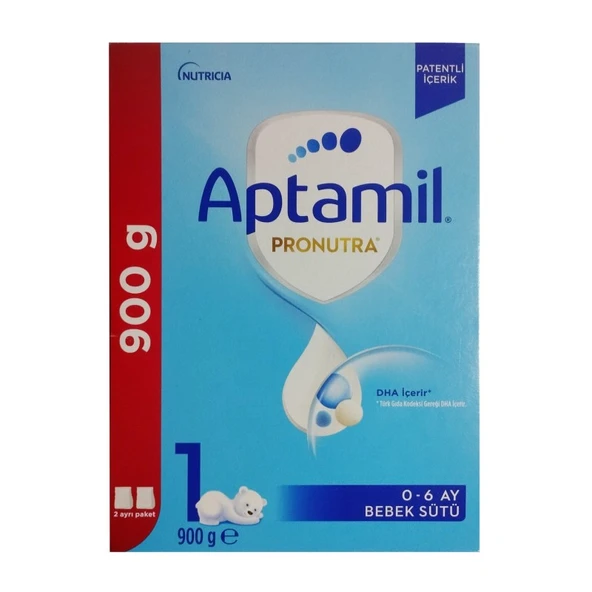 Aptamil Pronutra 1 Devam Sütü 900 gr 0-6 Ay