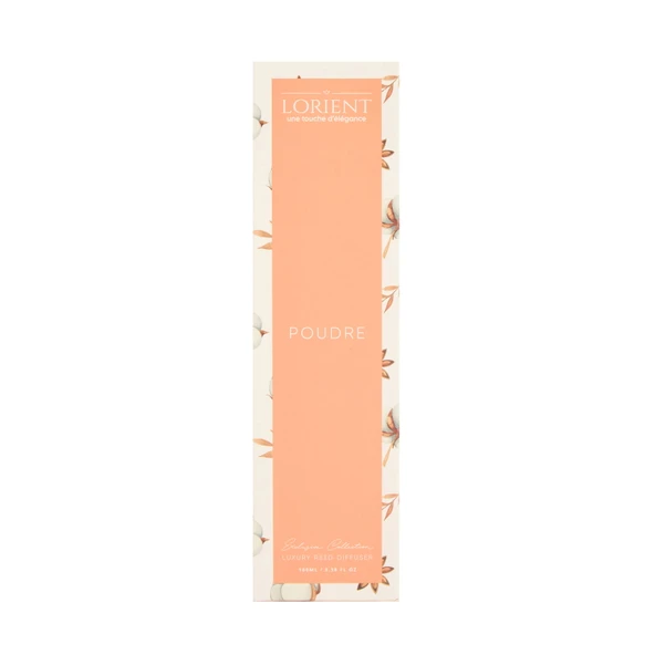 Poudre Luxury Çubuklu Oda Kokusu - Şeffaf - 100 ml