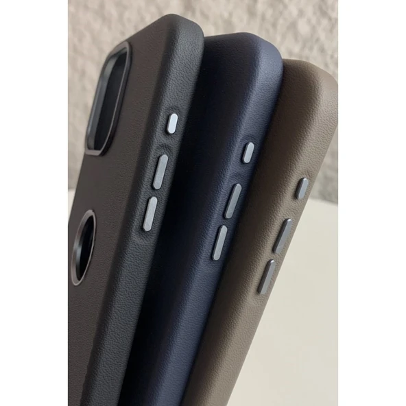 İPhone 15 Pro Uyumlu Siyah Dero Kılıf - Resim 2