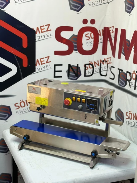 Lavion Otomatik Dikey Poşet Ağzı Kapatma Makinesi - Konveyörlü Poşet Ağzı Yapıştırma Makinesi FRB 770II - Resim 3