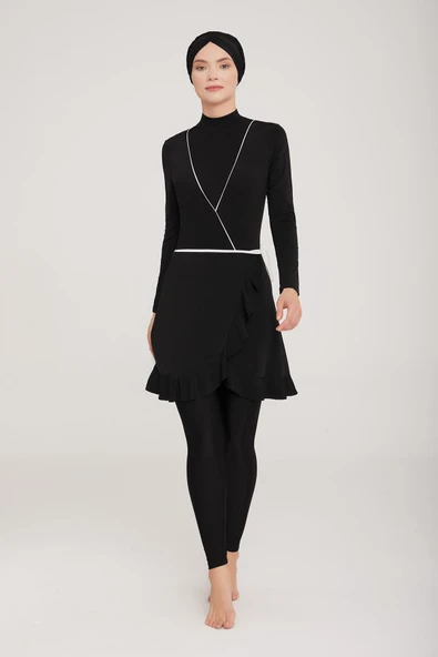 Adasea Remsa 3 Farklı Şekilde Giyilebilen Tam Kapalı Mayo - 2