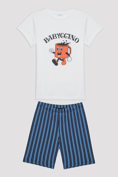 Penti Erkek Çocuk Babyccino Çok Renkli Pijama Takımı