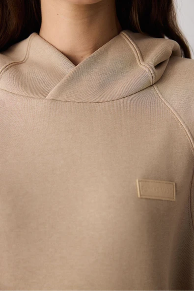 Penti Bej Kapitone Detay Marita Sweatshirt - Saude Koleksiyonu - 3