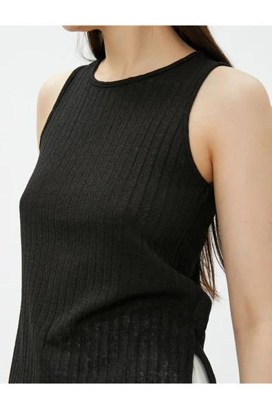 Koton Slim Fit Triko Atlet Halter Yaka - 5