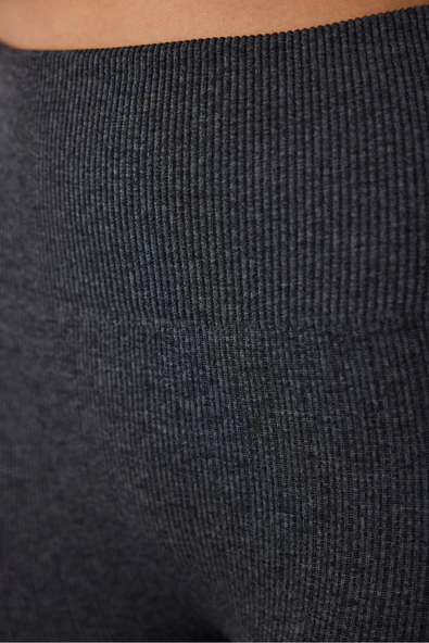 Penti Seamless Dikişsiz Koyu Gri Tayt - 5