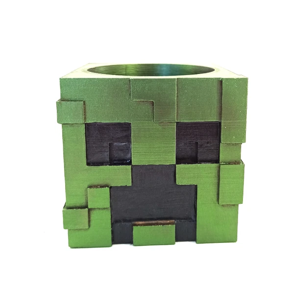 Polyester Minecraft Creeper Kalemlik 229 - 2