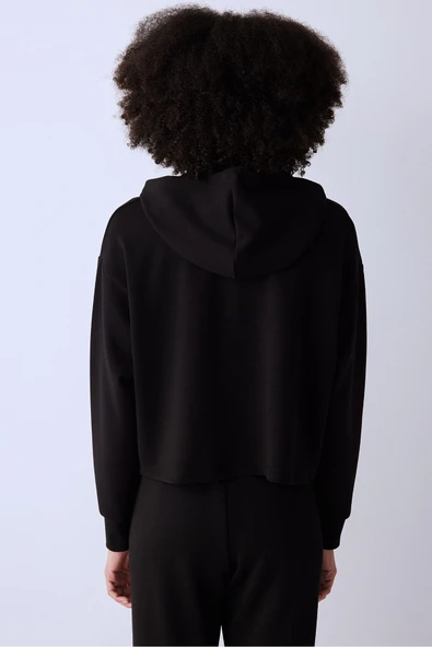 Penti Silky Feel Siyah Sweatshirt - 4