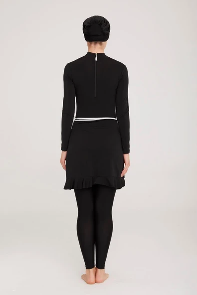 Adasea Remsa 3 Farklı Şekilde Giyilebilen Tam Kapalı Mayo - 8