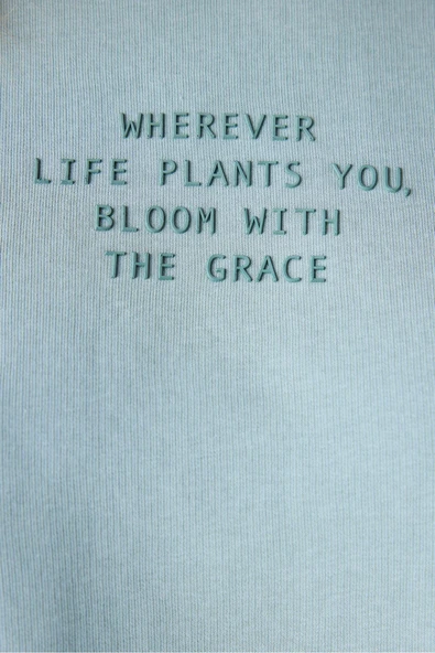 Penti Açık Yeşil Kapüşonlu Ribana Detaylı Sweatshirt - 4