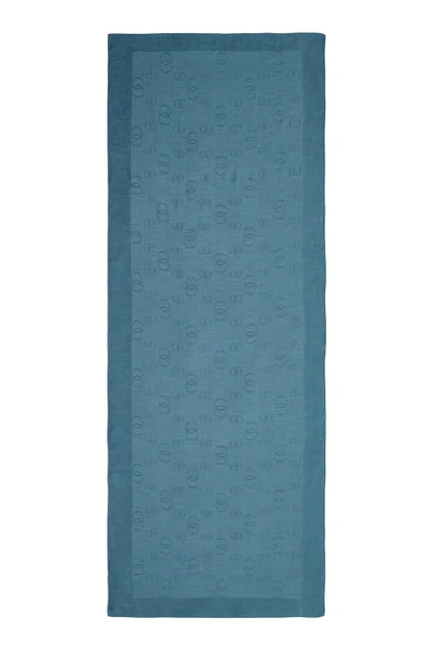 Imannoor Zincir Kare Pamuk Ipek Şal70x210 241-3002 - 4