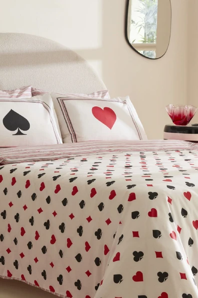 Sarah Anderson Chance Çift Kişilik Nevresim Takımı Beyaz - 2