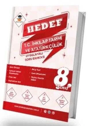 8.Sınıf Hedef İnkilap Tarihi Atatürkçülük Uygulamalı Soru Bankası