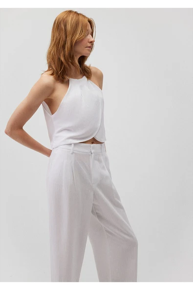 Mavi Beyaz Crop Top 1210855-70057 - 3