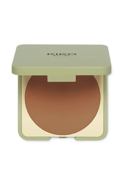 Kiko KOMPAKT BRONZER - NEW GREEN ME BRONZER 102 WARM SİENNA