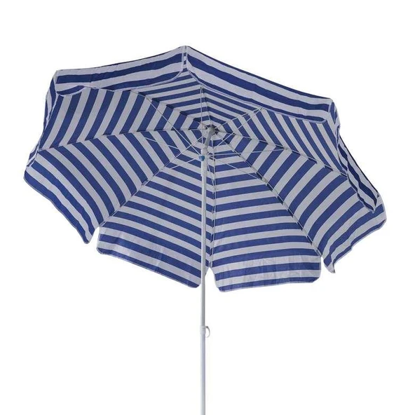 Plaj Bahçe Balkon Şemsiyesi 200cm Lacivert ürün görseli