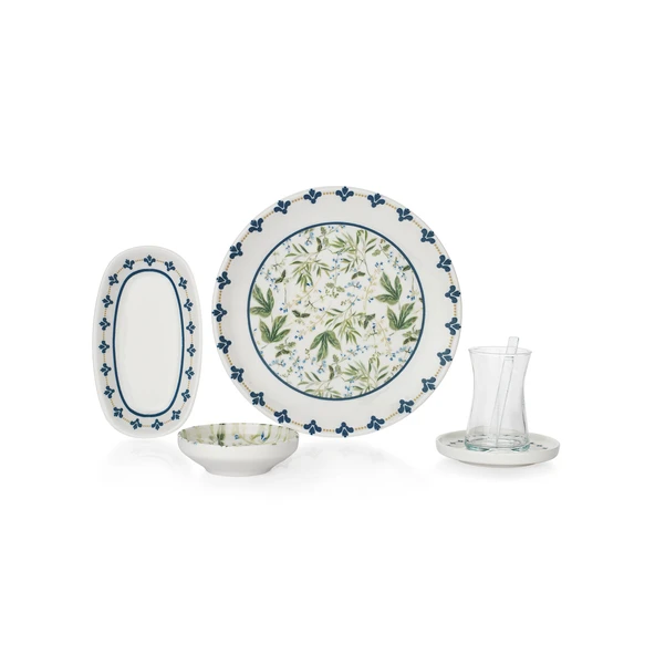 Schafer Emely Kahvaltı Takımı 32 Parça-Lacivert - 4
