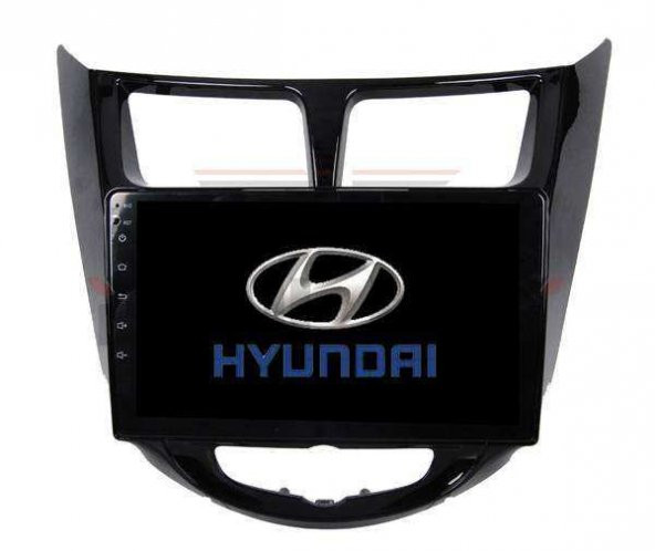 Hyundai Accent Blue Android Multimedya Sistemi Siyah (2011-2017) 4 GB Ram 32 GB Hafıza 8 Çekirdek 9 İnç Newfron