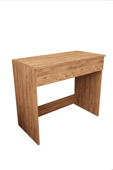 Mars İki Çekmeceli Tabureli Makyaj Masası - Resim 8