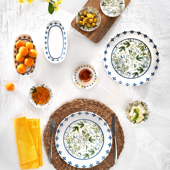 Schafer Emely Kahvaltı Takımı 32 Parça-Lacivert - 2