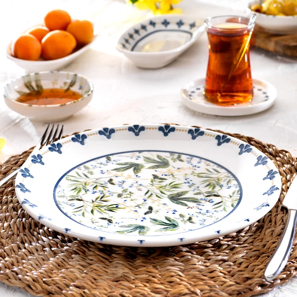 Schafer Emely Kahvaltı Takımı 32 Parça-Lacivert - 3