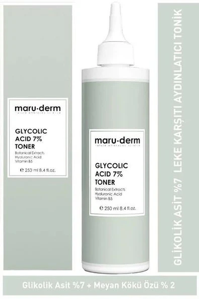Maruderm Glycolic Acid 7% Toner 250 ml ürün görseli 1