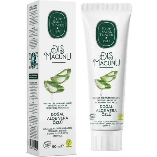 Eyüp Sabri Doğal Aloe Vera Özlü Diş Macunu 90 Ml