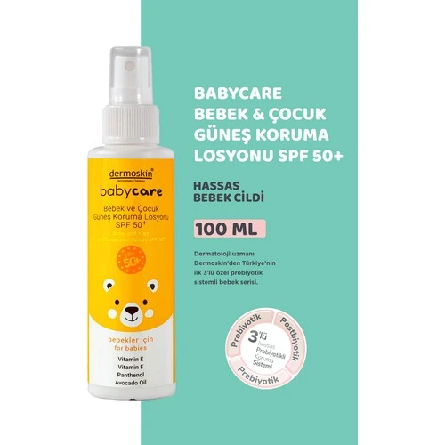 Dermoskın Babycare Güneş Losyonu