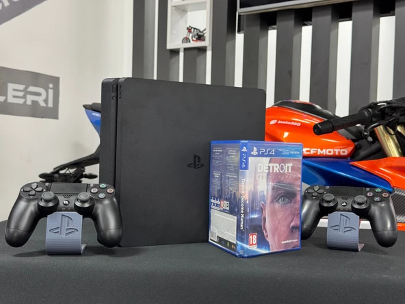 PlayStation 4 Slim 500GB Çift Kol + Detroit Oyun CD’si (İKİNCİ EL) - 5