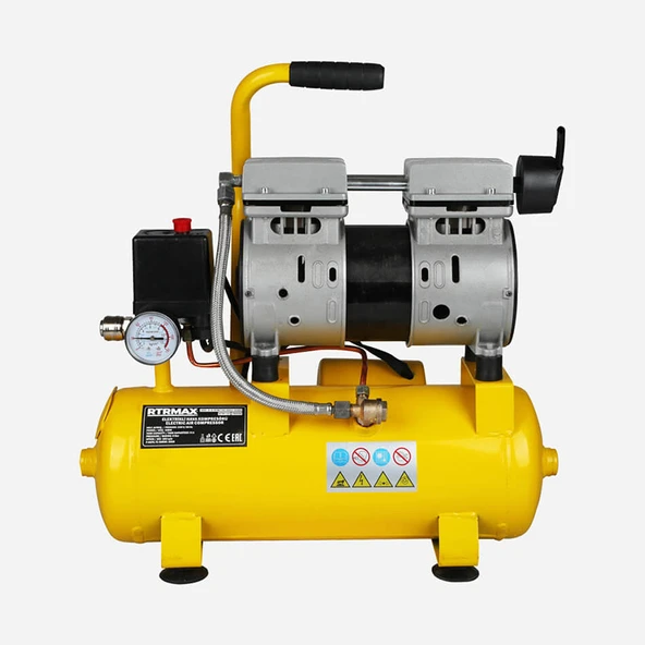 Rtrmax Rtm730 Sessiz Hava Kompresörü 9 Lt - 2