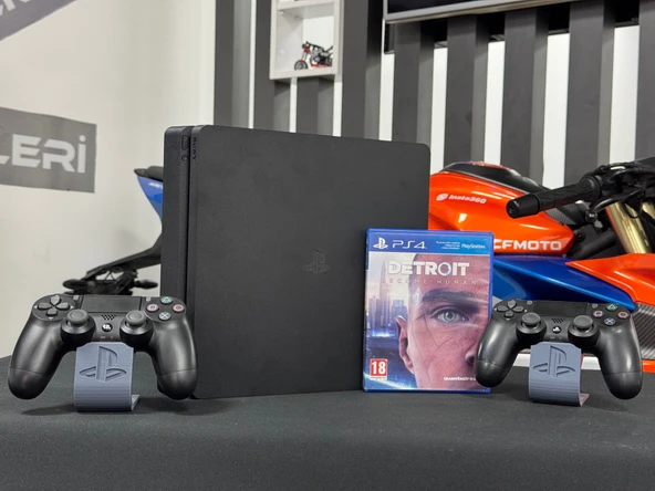 PlayStation 4 Slim 500GB Çift Kol + Detroit Oyun CD’si (İKİNCİ EL) - 2