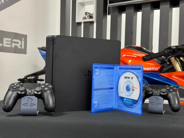 PlayStation 4 Slim 500GB Çift Kol + Detroit Oyun CD’si (İKİNCİ EL) - 4