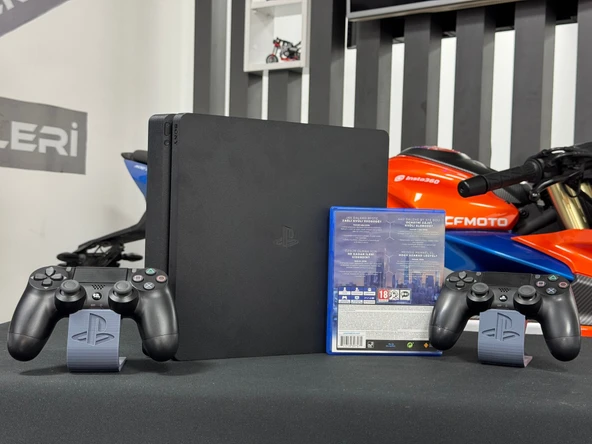 PlayStation 4 Slim 500GB Çift Kol + Detroit Oyun CD’si (İKİNCİ EL) - 3