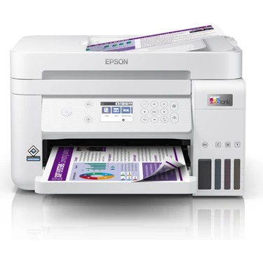 Epson Ecotank L6276 Wi-Fi Tarayıcı + Fotokopi Çok Fonksiyonlu Tanklı Mürekkep Püskürtmeli Yazıcı