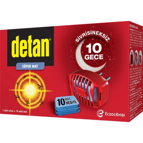 Detan Süper Mat Cihaz + 10Lu Yedek