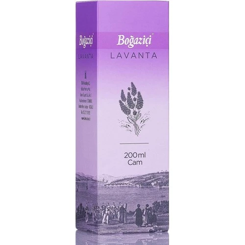 Bogazıcı Kolonya Lavanta 200 Ml Cam Sıse - 2